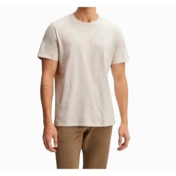 Everlane Uniform Crew Neck Tee Organic Cotton Heathered Grey Short Sleeve - Picture 1 of 9